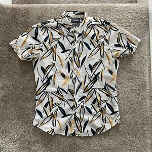 Bonobos Banana Leaf Riviera Short Sleeve Button Down Shirt